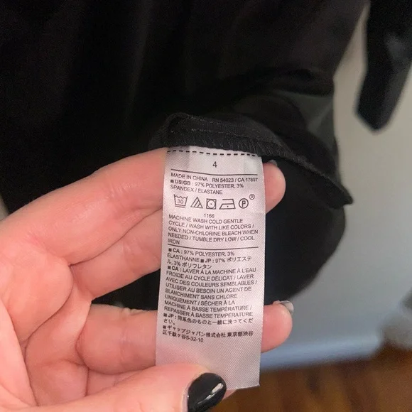 NWT Banana Republic Satin Wrap Mini Dress - Picture 3 of 4